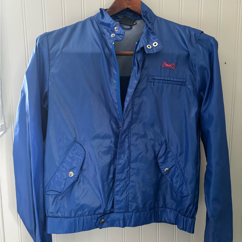 Vintage Le Tigre Blue Windbreaker